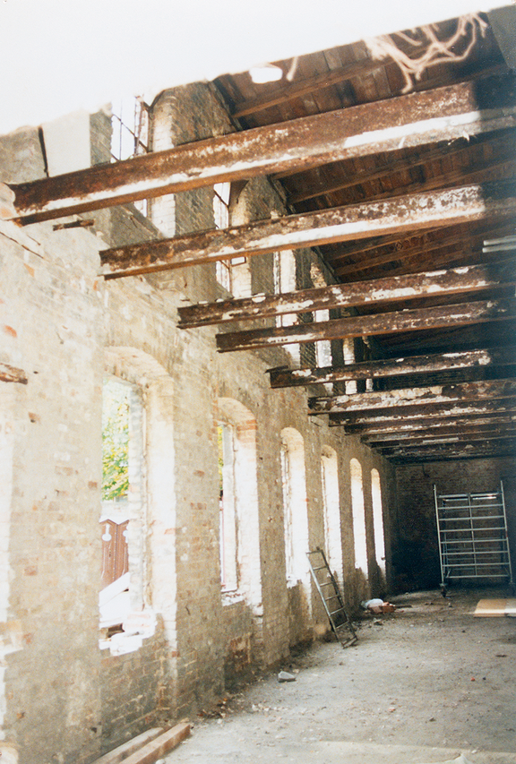 Atelier vor der Sanierung